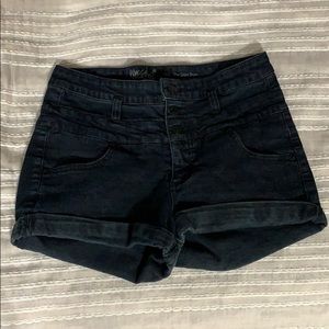 High waisted shorts